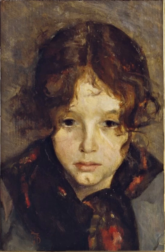 Ritratto di contadinella 1883